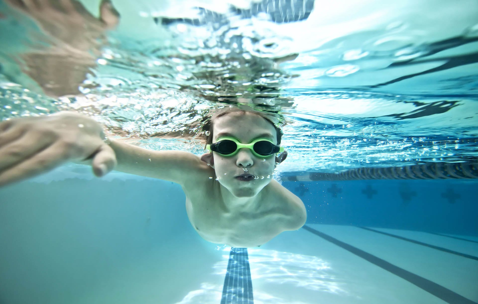 Swimming lessons for kids across Scotland